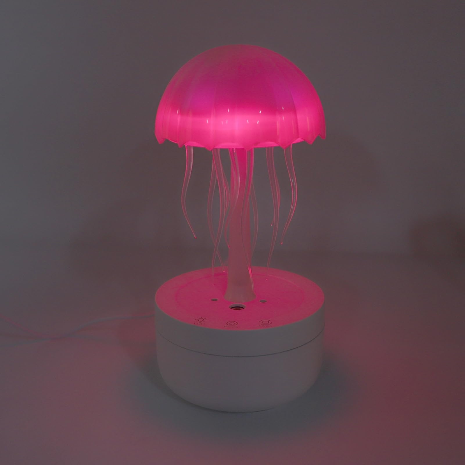 Sxhlseller Diffuseur d'huiles Essentielles de Méduse 300 ML |Humidificateur Silencieux à Brume Fraîche pour Chambre à Coucher, Bureau, Maison avec Veilleuse LED