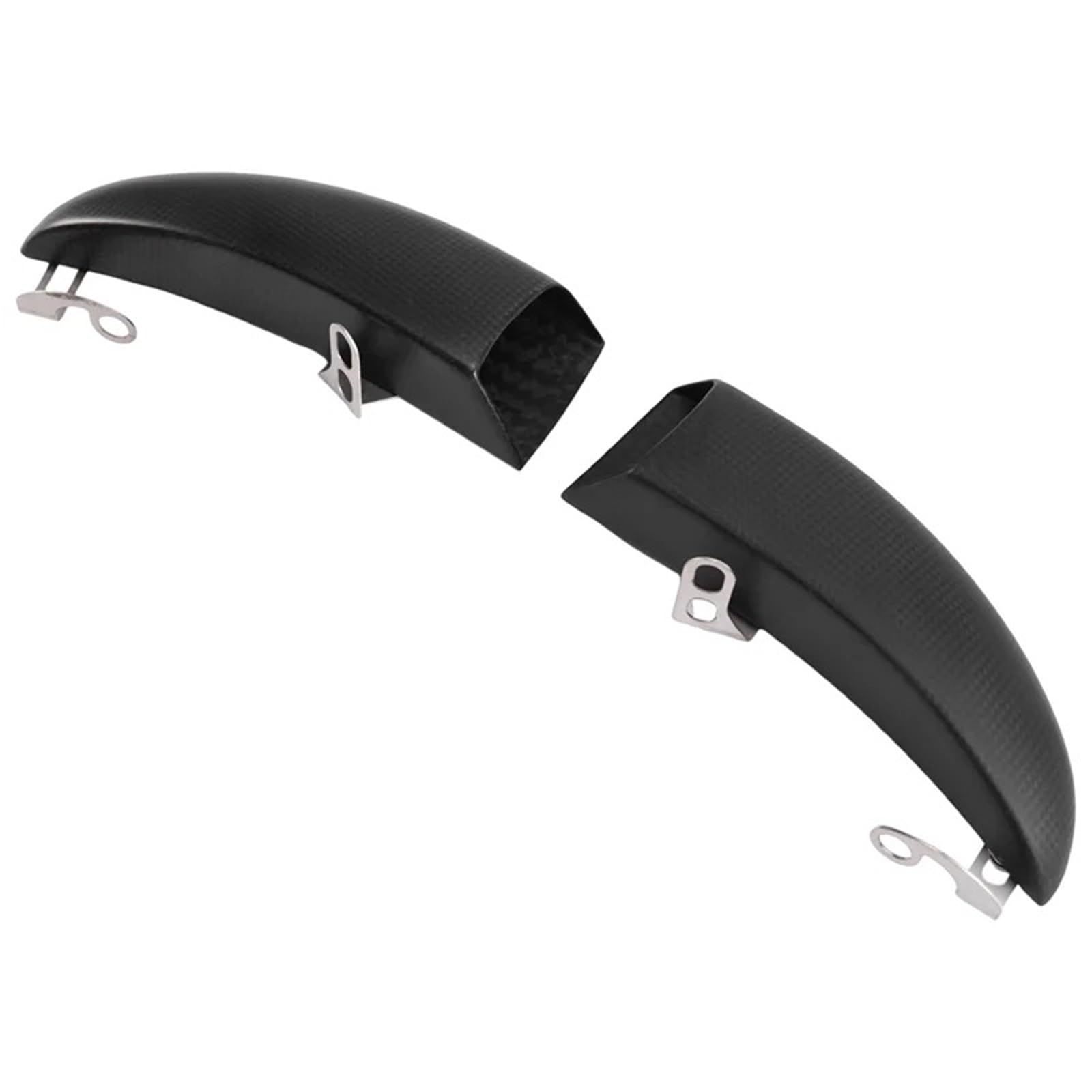 Ajuste para la Cubierta del radiador de la Pinza de Freno de la Motocicleta Compatible con Kawasaki en Estilo de Fibra de Carbono Conducto de Aire
