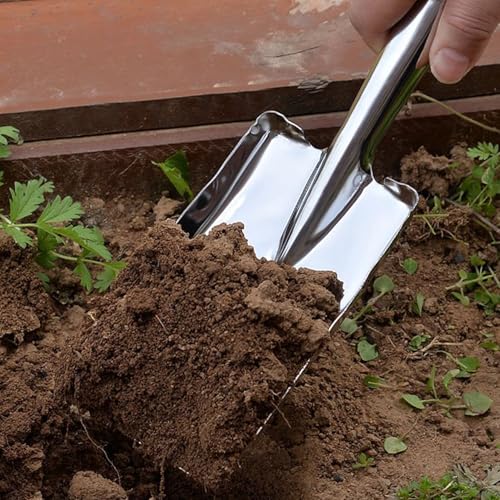Pala de mano de jardín XILEDUO acero inoxidable miniatura 5