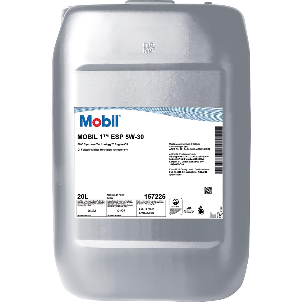 Mobil 1 ESP 5W-30, 20L
