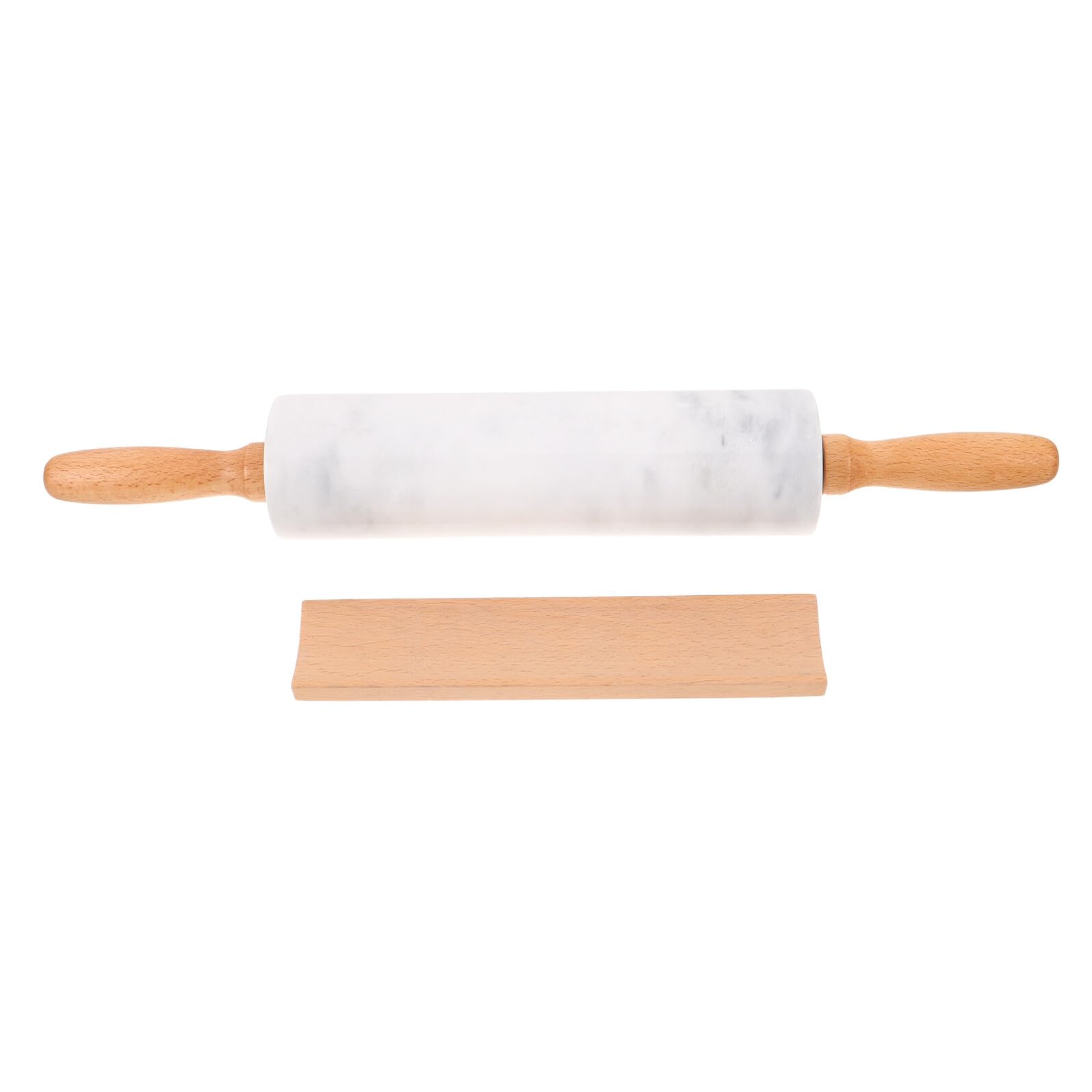 TOYANDONA 3 Sztuki Częściowy Marmurowy Wałek Do Ciasta Ergonomiczny Nieprzywierający z Gładką Powierzchnią Do Makaronu Pierogów Pizzy i Pieczywa Trwały Wałek Kuchenny Wypieków