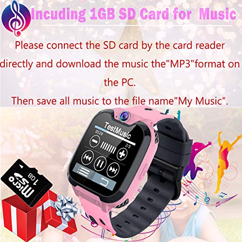 Smartwatch Kinder, Uhr Kinder Junge, Wecker Kinder Spiele Musik Player SOS Handyuhr Geburtstag für Jungen Mädchen Studenten Festival Geschenk - Image 5
