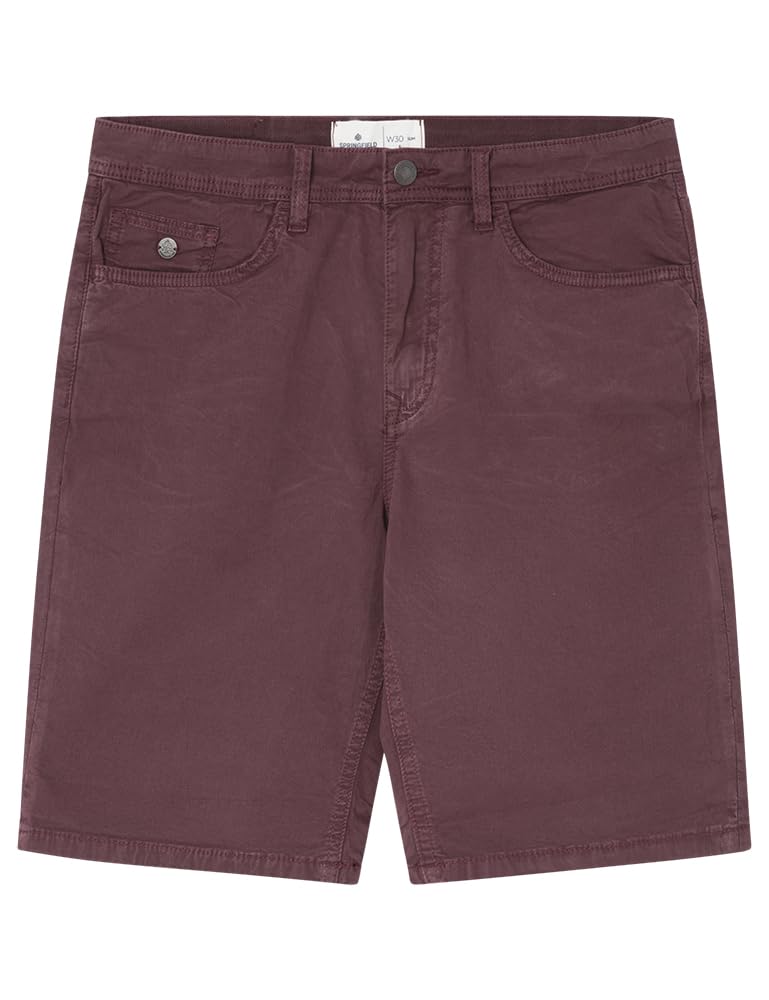 Springfield Men's Bermudas Casual Pants, Granate,