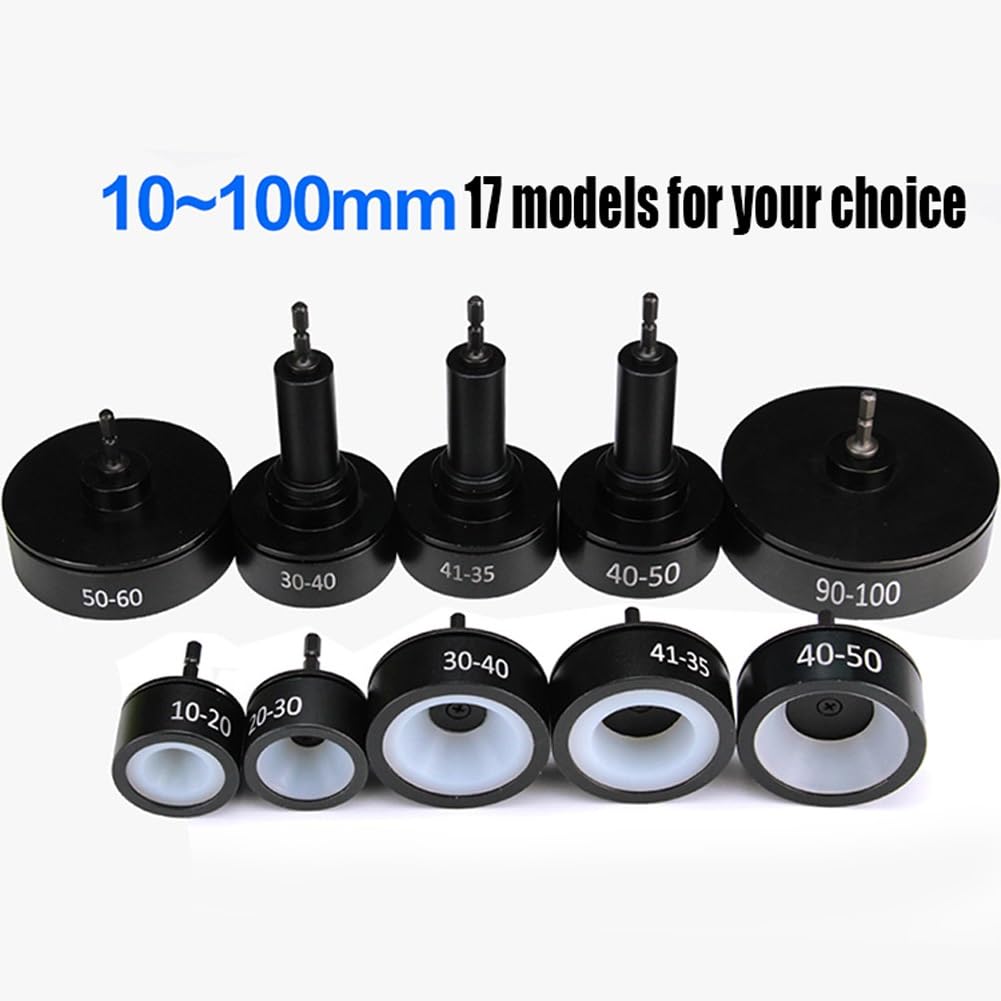 Herramienta para taponar botellas, cabezal de goma de metal para botellas de plástico, diámetro de 10 mm a 100 mm, resistente al agua y ligera