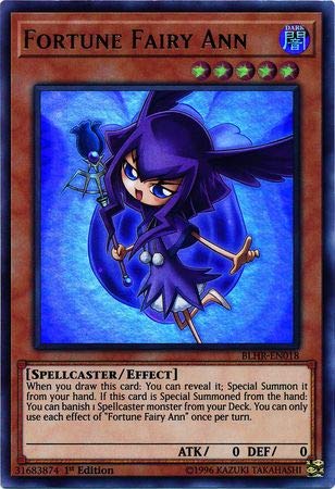Yu-Gi-Oh! - Fortune Fairy Ann - BLHR-EM018 - Ultra Rare - 1st Edition