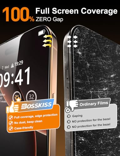 Marre des regards indiscrets ? Protection écran confidentialité iPhone 16 Pro Max - 4