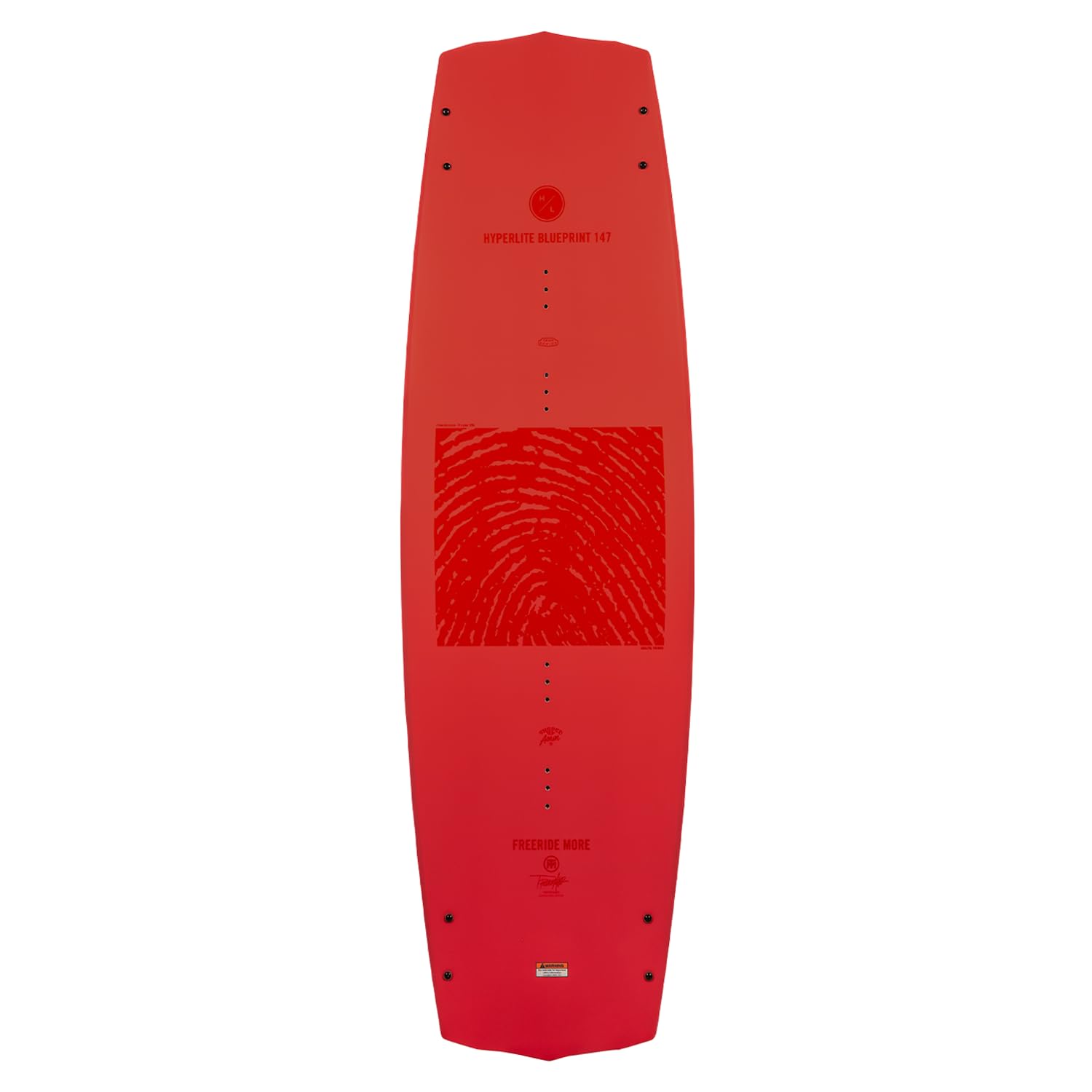 Hyperlite Blueprint Wakeboard, 143cm - Board and Fins Only