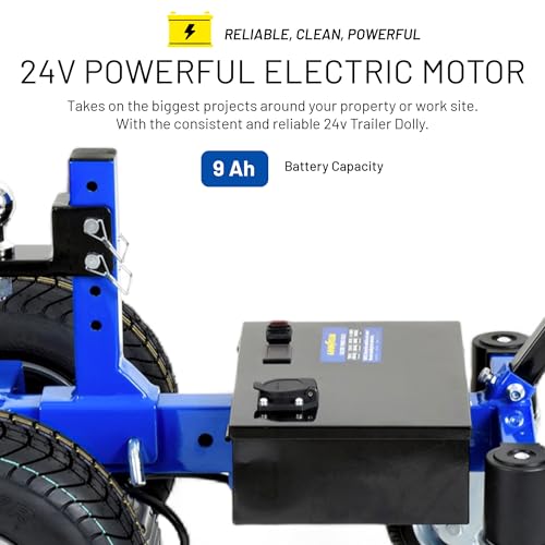 Image of Goodyear Electric Trailer Dolly Super-Duty 7500lbs Max Trailer Weight