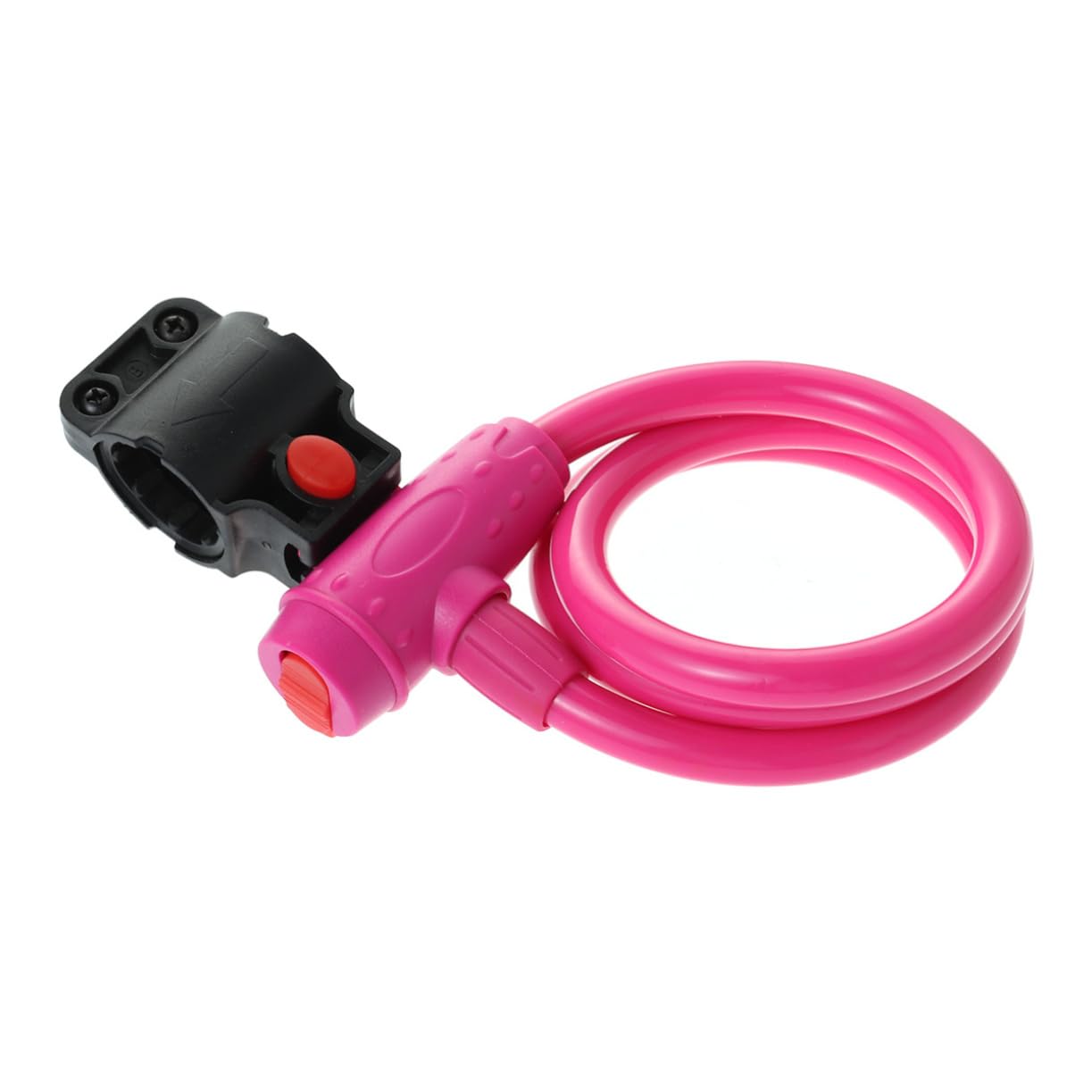 KICHOUSE Anti-Theft Bike Lock Combination Padlock Steel Cable Lock for Cycling Mountable on Fork Seat Tube and Frame