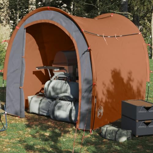 Tente de rangement orange étanche XJBTBA pour camping et festival