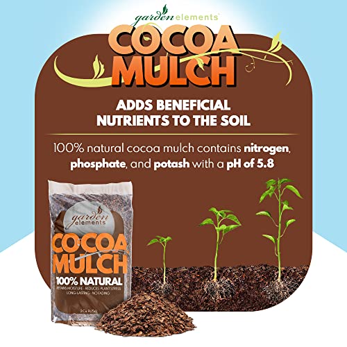 Garden Elements 100% Natural Cocoa Bean Shell Mulch For Gardens thumb #2