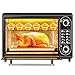 Wielofunkcyjny Piekarnik Konwekcyjny Nablatowy, Toster O Pojemności 48 Litrów Inteligentna Kontrola Temperatury W Czasie, W Tym Patelnia Do Pieczenia, Ruszt Do Pieczenia, Stal Nierdzewna Estetyczny I