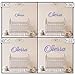 Personalized Custom Wooden Name Sign - OLIVIA Font Baby Name Sign For Nursery and Wall Decor (12