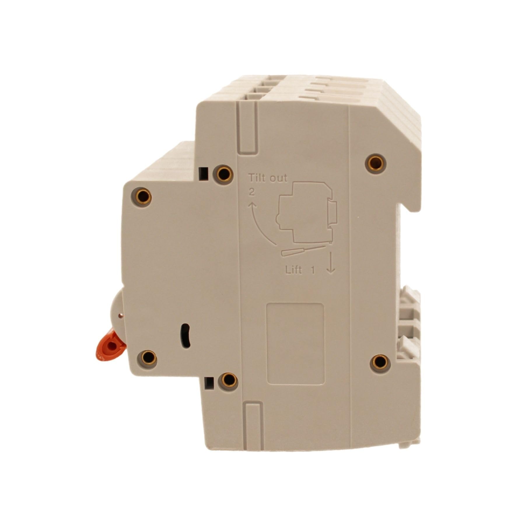 ZOREI Interrupteur magnétothermique automatique, 4P quadripolaire 220 V et 380 V, pour monophasé et triphasé, occupe 4 modules DIN, disponible jusqu'à 40 A