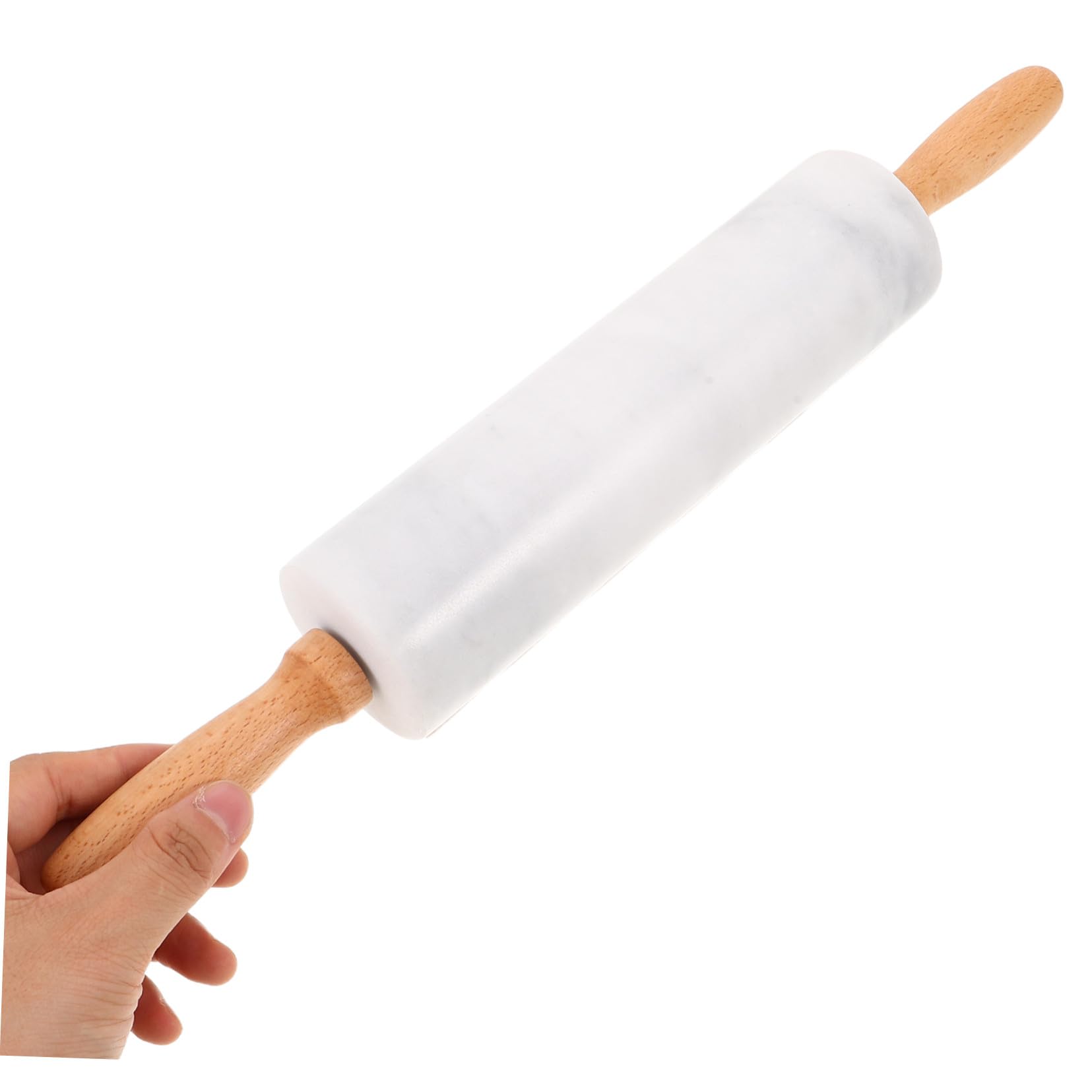 3 Piezas Rodillo de Mármol para Pasta Rodillo Antiadherente Ergonómico para Repostería Cocina y Masa Herramienta Versátil para Pizza Galletas y Fondant para Uso Doméstico y