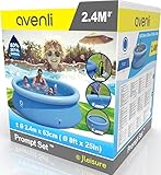 Avenli Prompt Set Pool, 240 x 63 cm, Aufstellpool ohne Pumpe