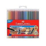 Faber Castell Classic Colour Pencils Sets | 24 Colours