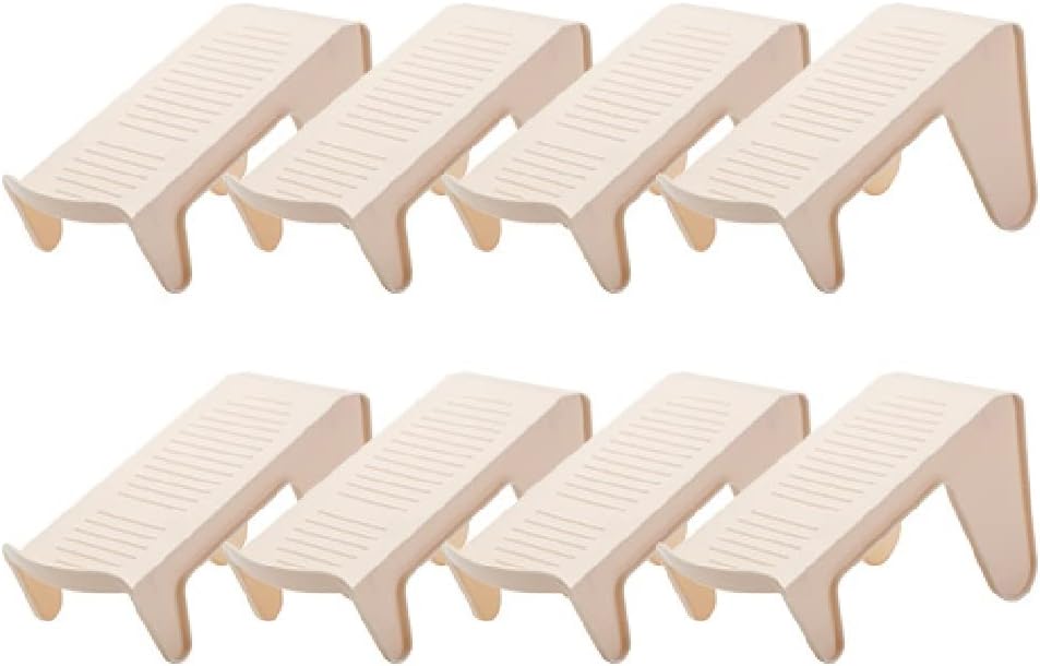 Shoe Stacker 5pcs/8pcs/14pcs Adjustable Storage Shoe Rack Double-Layer Shoe Holder Bedroom Space-Saving Home Dormitory Artifact Storage Shoe Space Saving, Non-Slip (Color : G) (B)