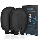 Guantes exfoliantes coreanos 2 piezas, guante removedor de piel muerta para mujeres hombres