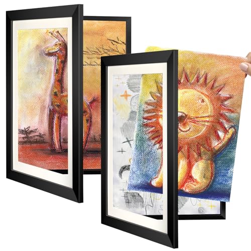 Cornice per foto per pittura per bambini (bianca)