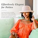 Wallaroo Women’s Victoria Sun Hat – Packable Design | Petite or Medium | Parties, Beach and Outdoor Events - Image 3