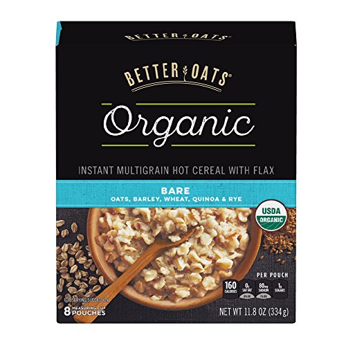 Post Better Oats Organic Instant Oatmeal with Flax and Quinoa