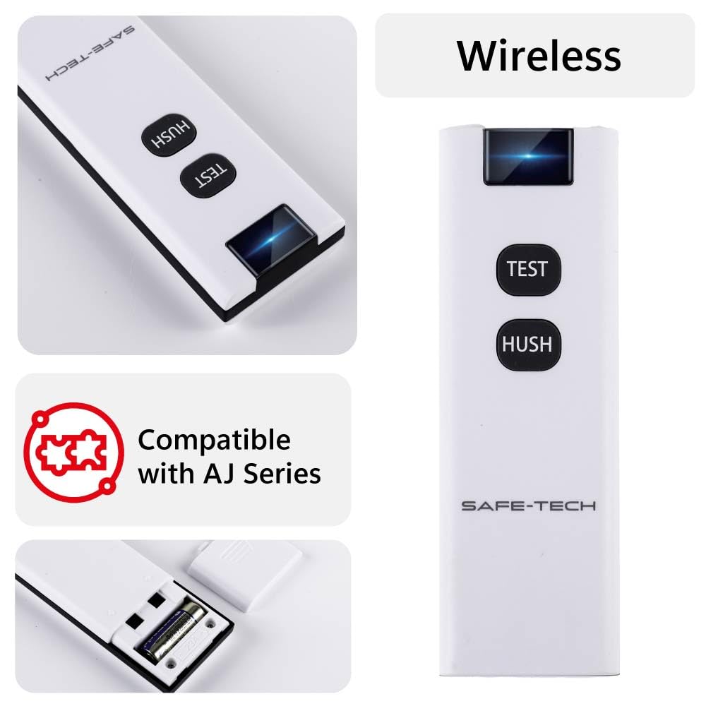 SAFE TECH AJ-R1062 Wireless Interlinked Remote Controller for Smoke Alarms - Image 3