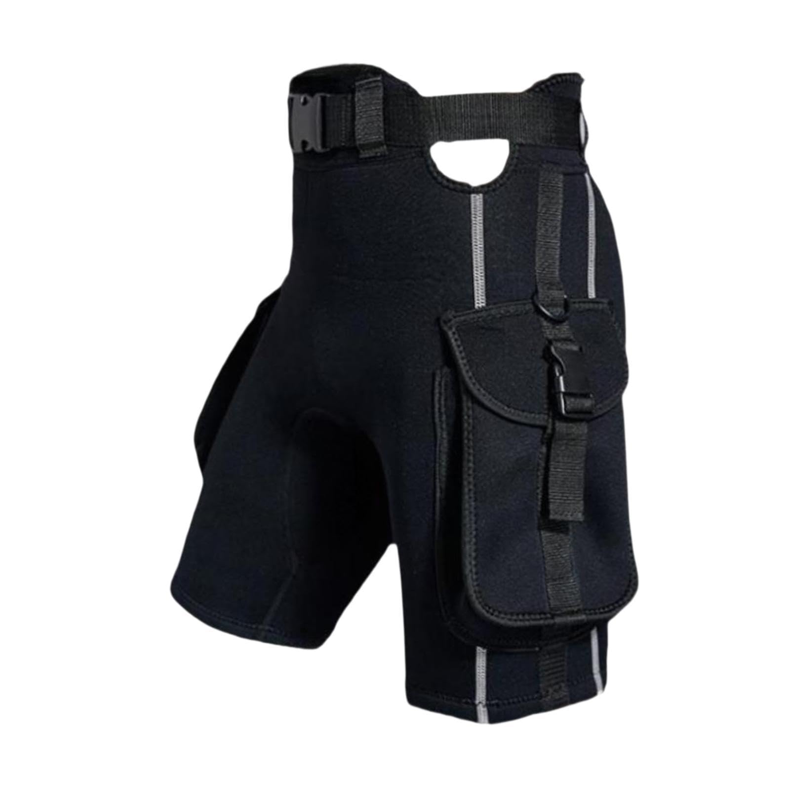 LOVIVER Tauchshorts Neoprenanzüge Hosen Neoprenzubehör Verstellbarer Hüftgurt Bademode Herren Tauchhosen für Tauchwassersport