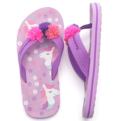 Image of Saidoteto Boys Girls Flip Flops Child Summer Slip-on Thong Sandals Beach Pool Water Shoes(Little /Big Kid)
