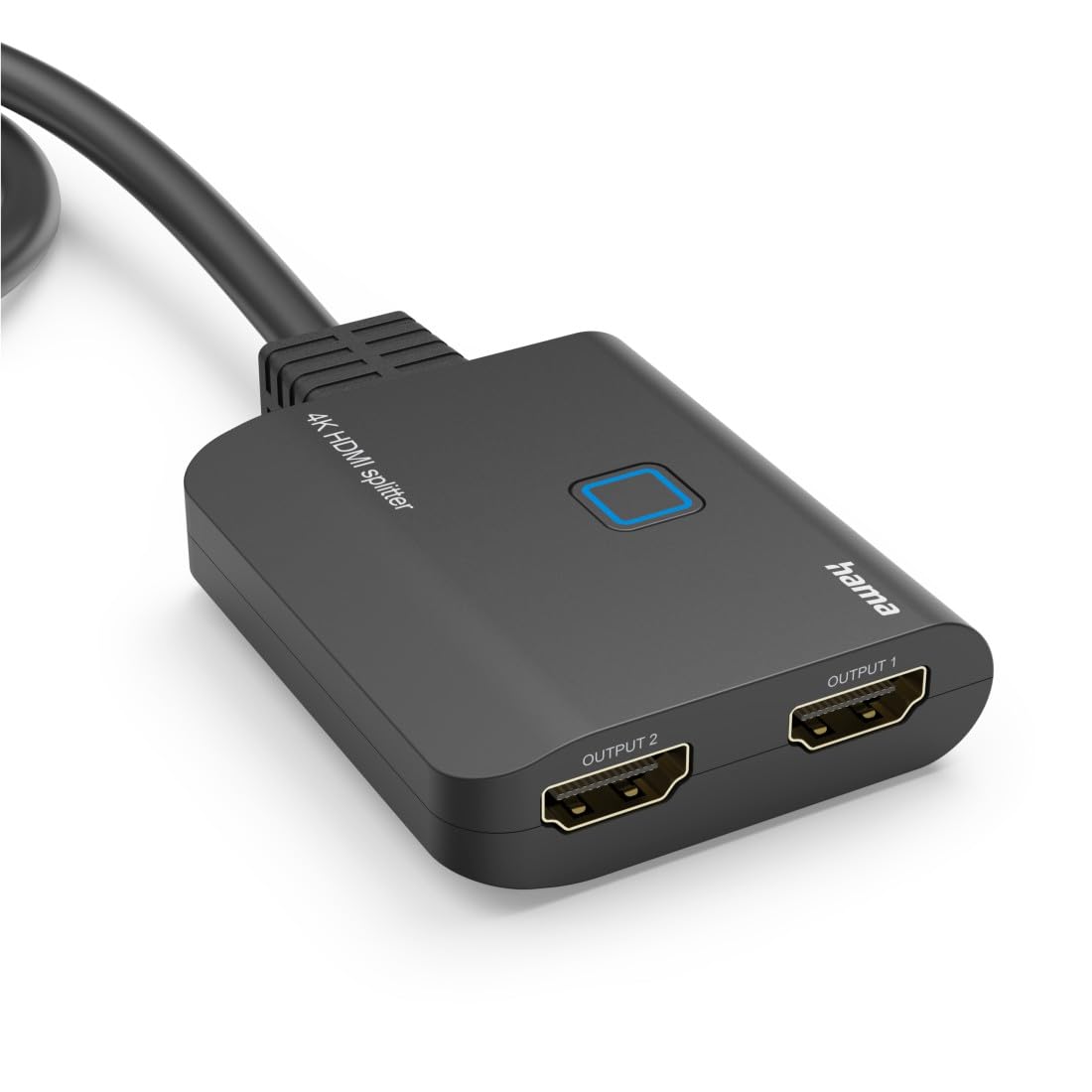 Hama Splitter HDMI™ 4K, 1 In 2 Out, Noir