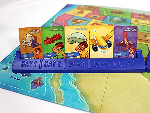 DV Giochi „10 Days In Europe“ – Strategisches Reise-Brettspiel Für 2-4 Spieler