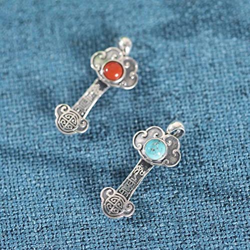 Pendentif agate rouge Méthode Ancit pour sublimer vos tenues