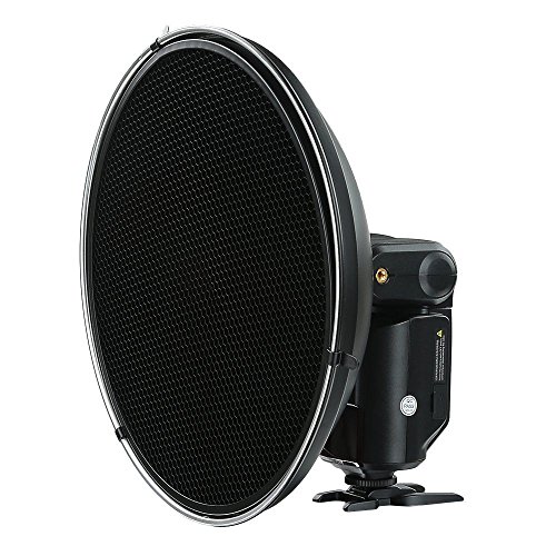 Beauty Dish AD-S3 para modificador de luz Speedlite AD360 con panel de abeja 7