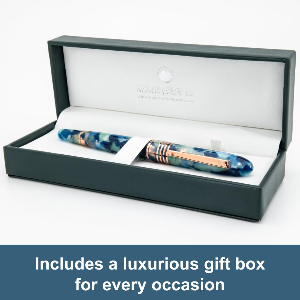 Amazon | MONTEVERDE USA Mountains of the World 万年筆 (ブルー