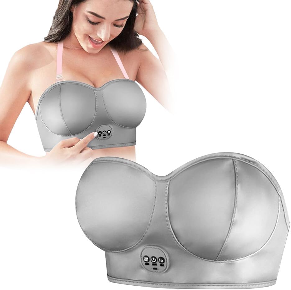 Gobesty Electric Breast Massager, Wireless USB Breast Massager