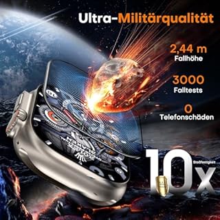 TAURI 3 in 1 Panzerglas für Apple Watch Ultra 3/2/1 49mm, 2 Stück 9H Displayschutz mit 1 Stück Auto-Ausrichtungskit, HD Anti-Kratzen Gehärtetes Glas Displayschutzfolie für iWatch 49mm