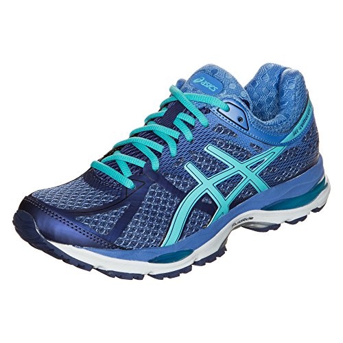 ASICS Damen Gel-Cumulus 17 Laufschuhe, Blau (deep Cobalt/Turquoise/Dutch Blue 5040)