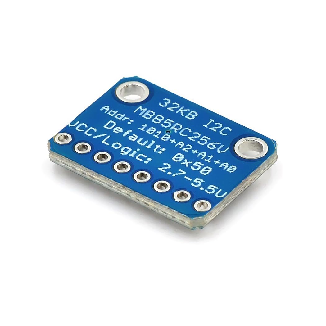 Hailege 2 pezzi MB85RC256V memoria IC I2C 32KB Strumenti di sviluppo Scheda di breakout non volatile per dispositivi sensore IoT