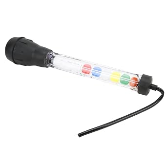Automotive Antifreeze Tester, Coolant Hydrometer High Accuracy, Easy Read Scale for Car Battery Anti-Freeze in Winter Summer 6V 12V