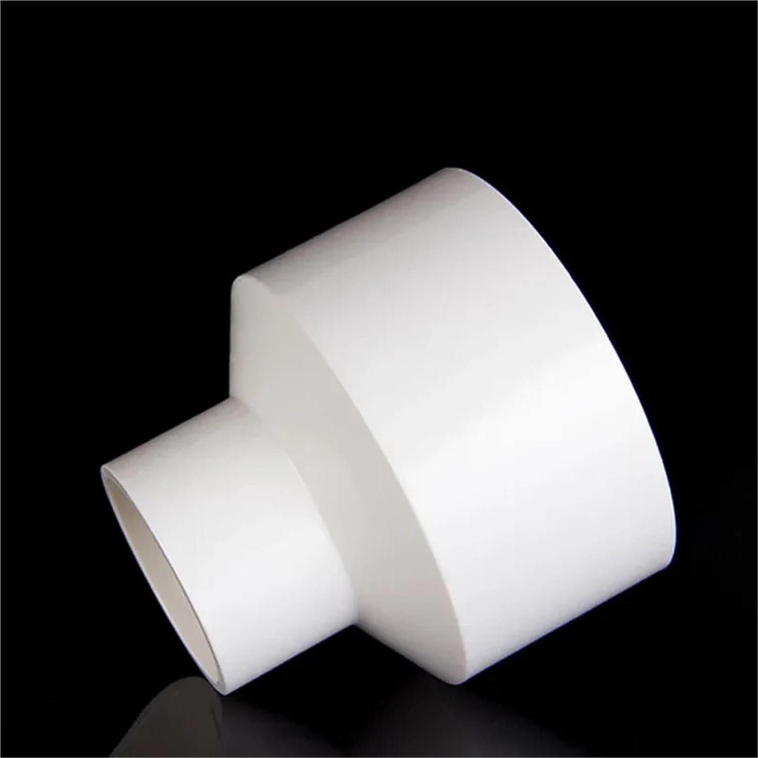 Conector de Manguera Conector Reductor Recto de PVC Blanco, 1 Pieza, 20/25/32/40~200 mm, for tubería de Agua, riego de jardín, Adaptador for Acuario.