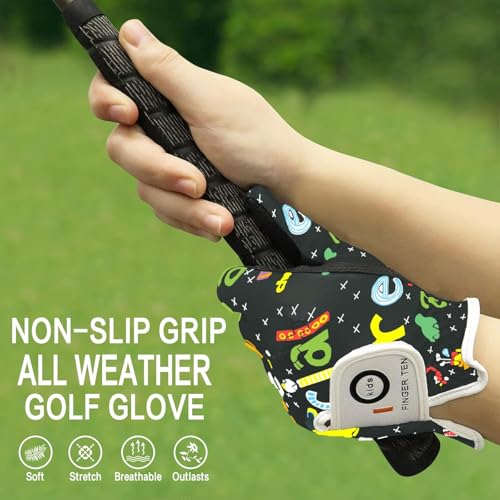 Guantes de golf para niños ideales para entrenar bajo la lluvia 6