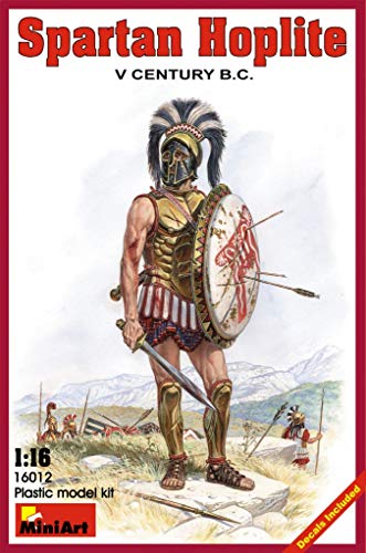 Mini Art Plastics Spartan Hoplite V Century B.C. miniatura 1