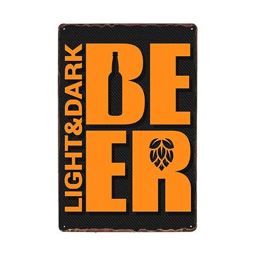 Beer Sign - Metal Tin Sign Retro Vintage Plaque