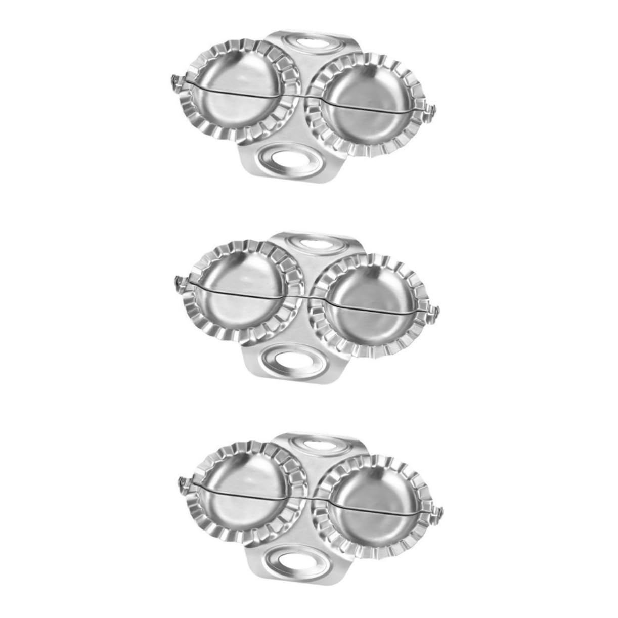 Amosfun 3 Pz stampo pierogi pelmeni produttore di gnocchi stampo per gnocchi pressa per pasta macchina per gnocchi macchina per ravioli cinesi taglierina per gnocchi involucro di gnocchi