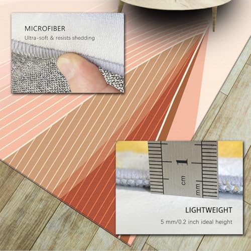 Tapis géométrie de chambre et salon pour créer un coin cocon - 6