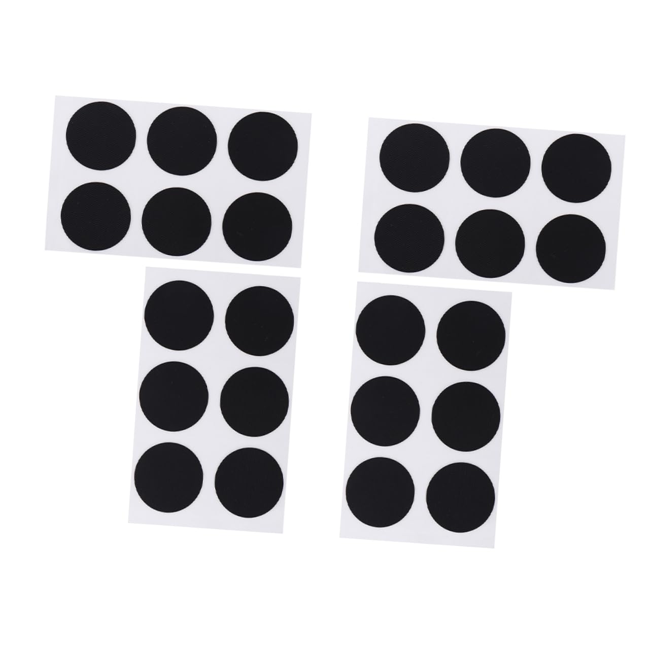 Holibanna 4 Sheets Portable Tire Patches Easy to Use Cycle Accessory Needed Lightweight for The Go for Biking Adventures Random Color