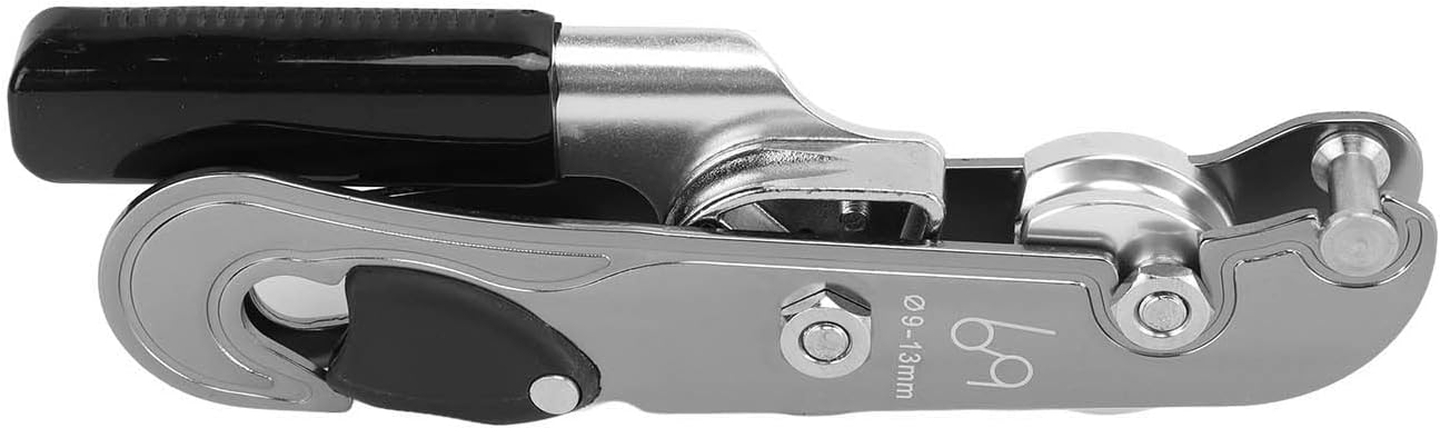 Acouto Multipurpose Rock Climbing Descender and Ascender Device with Spring for Rappelling, Mountaineering, and Operations