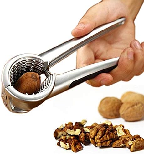 TRRAPLE Pecan Nut Crackers, Heavy Duty Shell Cracker Pecan Walnut Plier Opener Tool Nutcracker for All Nuts
