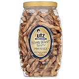 Utz Quality Foods Honey Wheat Braided Pretzel Twists Barrels-Sweet Honey Taste- Thick, Crunchy...