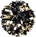 Youth 2-Color Met Pom Mblk/Gold